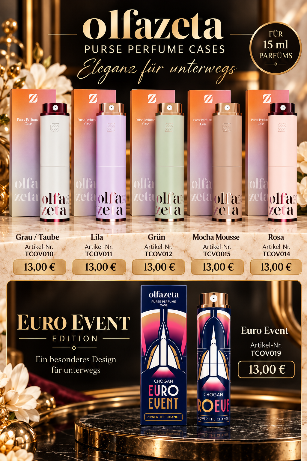 Etui für 15-ml-Parfüms – Auswahl 1